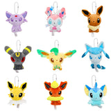 Eeveelution Zipper Charms
